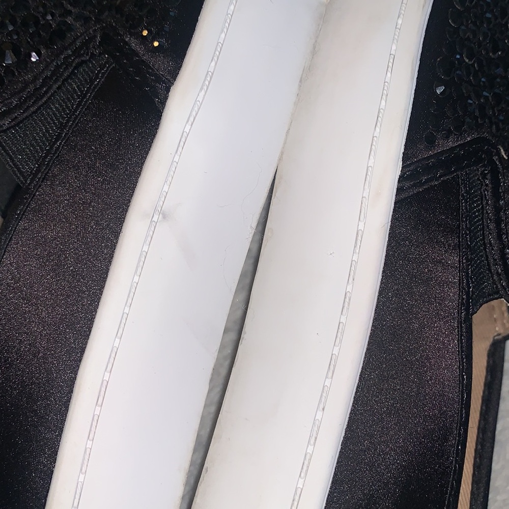 I.N.C. International Concepts Sammee Slip-On Sneakers 6 EUC Black Rhinestones - Picture 10 of 13